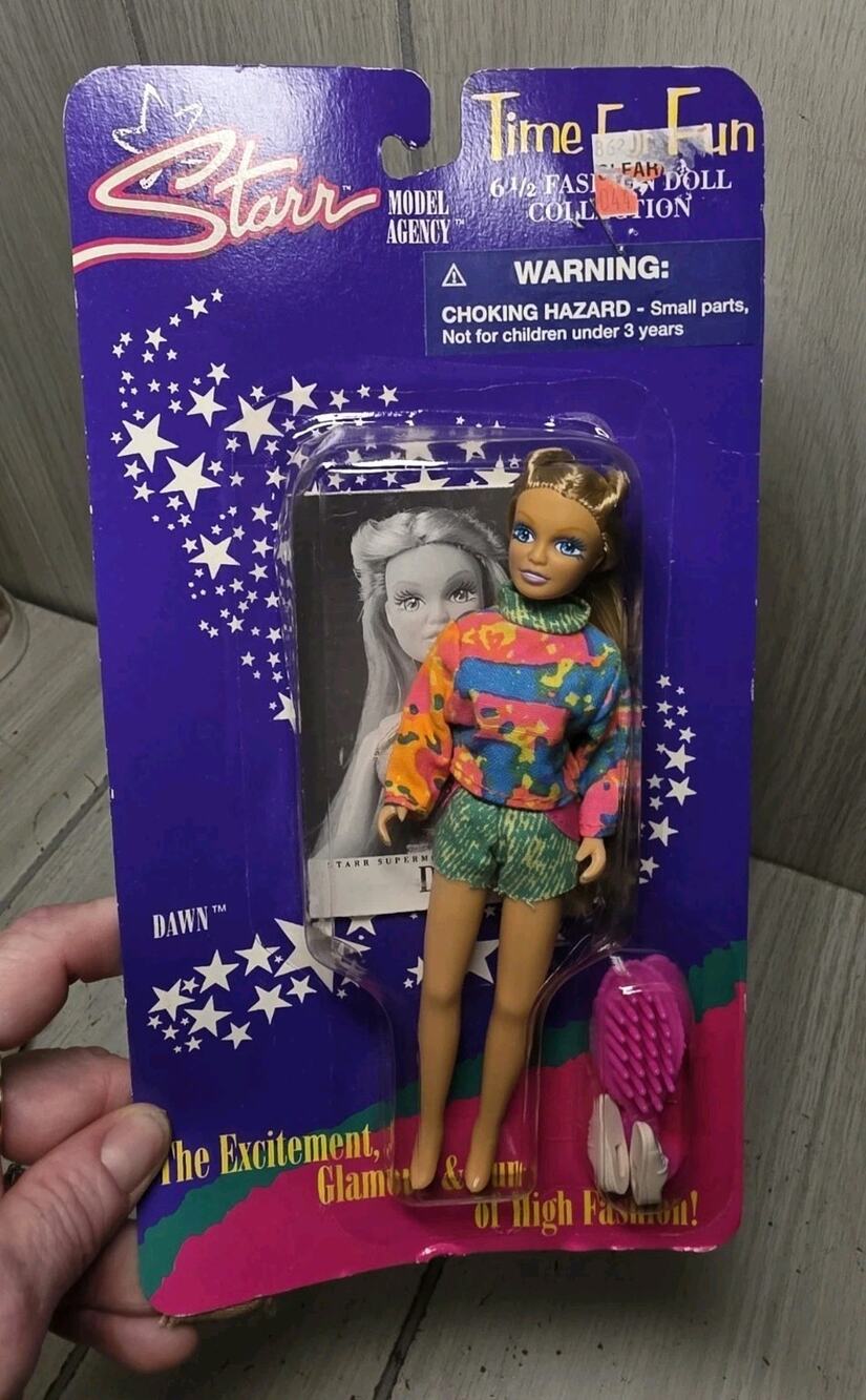Vintage Jakks Pacific JPI Starr Model Agency Time For Fun Dawn Doll #5929 USA